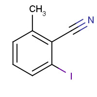 52107-69-4 2-iodo-6-methylbenzonitrile chemical structure