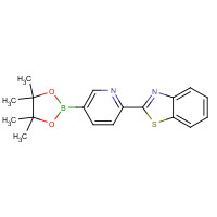 1365756-99-5 2-[5-(4,4,5,5-tetramethyl-1,3,2-dioxaborolan-2-yl)pyridin-2-yl]-1,3-benzothiazole chemical structure