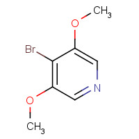 1033610-45-5 4-bromo-3,5-dimethoxypyridine chemical structure