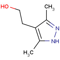 83467-31-6 2-(3,5-dimethyl-1H-pyrazol-4-yl)ethanol chemical structure
