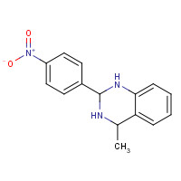84570-89-8 4-methyl-2-(4-nitrophenyl)-1,2,3,4-tetrahydroquinazoline chemical structure