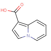 90347-97-0 indolizine-1-carboxylic acid chemical structure