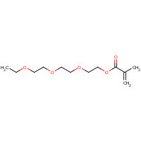 39670-09-2 2-[2-(2-ethoxyethoxy)ethoxy]ethyl 2-methylprop-2-enoate chemical structure