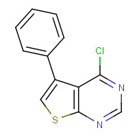 182198-35-2 4-chloro-5-phenylthieno[2,3-d]pyrimidine chemical structure