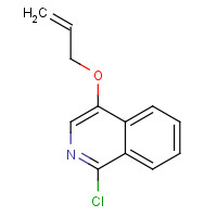 1201762-63-1 1-chloro-4-prop-2-enoxyisoquinoline chemical structure