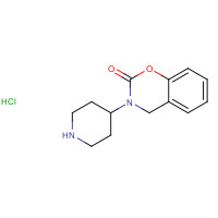 79098-79-6 3-piperidin-4-yl-4H-1,3-benzoxazin-2-one;hydrochloride chemical structure