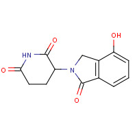 1061604-41-8 3-(7-hydroxy-3-oxo-1H-isoindol-2-yl)piperidine-2,6-dione chemical structure