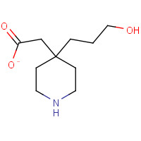 183018-58-8 2-[4-(3-hydroxypropyl)piperidin-4-yl]acetate chemical structure