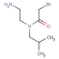 1284246-83-8 N-(2-aminoethyl)-2-bromo-N-(2-methylpropyl)acetamide chemical structure