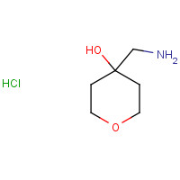 666261-01-4 4-(aminomethyl)oxan-4-ol;hydrochloride chemical structure