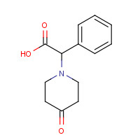 886363-69-5 2-(4-oxopiperidin-1-yl)-2-phenylacetic acid chemical structure