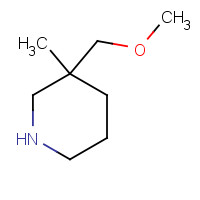955082-73-2 3-(methoxymethyl)-3-methylpiperidine chemical structure