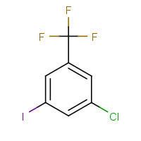 1189352-83-7 1-chloro-3-iodo-5-(trifluoromethyl)benzene chemical structure