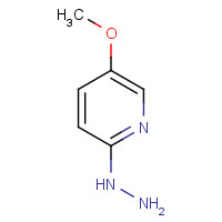 741287-82-1 (5-methoxypyridin-2-yl)hydrazine chemical structure