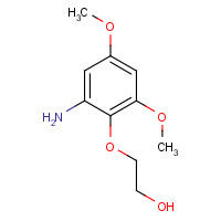 1373669-77-2 2-(2-amino-4,6-dimethoxyphenoxy)ethanol chemical structure