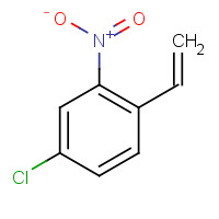 146667-89-2 4-chloro-1-ethenyl-2-nitrobenzene chemical structure
