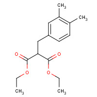 289902-87-0 diethyl 2-[(3,4-dimethylphenyl)methyl]propanedioate chemical structure