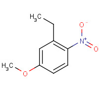 150748-86-0 2-ethyl-4-methoxy-1-nitrobenzene chemical structure
