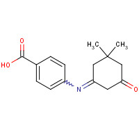 436811-31-3 4-[(3,3-dimethyl-5-oxocyclohexylidene)amino]benzoic acid chemical structure