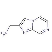 1019030-08-0 imidazo[1,2-a]pyrazin-2-ylmethanamine chemical structure