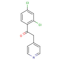 252955-08-1 1-(2,4-dichlorophenyl)-2-pyridin-4-ylethanone chemical structure