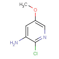 720666-45-5 2-chloro-5-methoxypyridin-3-amine chemical structure