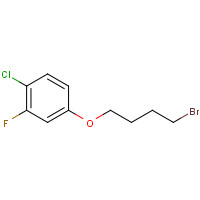 188174-57-4 4-(4-bromobutoxy)-1-chloro-2-fluorobenzene chemical structure