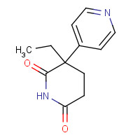 92788-10-8 3-ethyl-3-pyridin-4-ylpiperidine-2,6-dione chemical structure