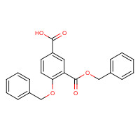 433736-14-2 4-phenylmethoxy-3-phenylmethoxycarbonylbenzoic acid chemical structure