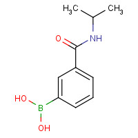397843-69-5 [3-(propan-2-ylcarbamoyl)phenyl]boronic acid chemical structure