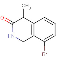 1207713-94-7 8-bromo-4-methyl-2,4-dihydro-1H-isoquinolin-3-one chemical structure