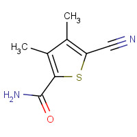 70541-97-8 5-cyano-3,4-dimethylthiophene-2-carboxamide chemical structure