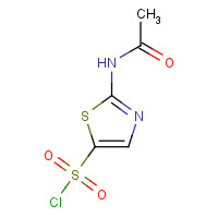 69812-30-2 2-acetamido-1,3-thiazole-5-sulfonyl chloride chemical structure