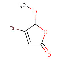 62594-18-7 3-bromo-2-methoxy-2H-furan-5-one chemical structure