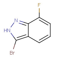 1257853-72-7 3-bromo-7-fluoro-2H-indazole chemical structure