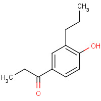 194792-41-1 1-(4-hydroxy-3-propylphenyl)propan-1-one chemical structure