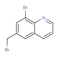 159925-47-0 8-bromo-6-(bromomethyl)quinoline chemical structure