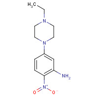 23470-40-8 5-(4-ethylpiperazin-1-yl)-2-nitroaniline chemical structure