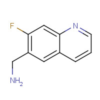 956907-24-7 (7-fluoroquinolin-6-yl)methanamine chemical structure