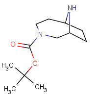 286947-16-8 tert-butyl 4,9-diazabicyclo[4.2.1]nonane-4-carboxylate chemical structure