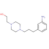 925921-56-8 2-[4-[3-(3-aminophenyl)propyl]piperazin-1-yl]ethanol chemical structure