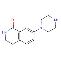 182199-00-4 7-piperazin-1-yl-3,4-dihydro-2H-isoquinolin-1-one chemical structure