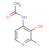 1186310-97-3 N-(3-hydroxy-2-iodopyridin-4-yl)acetamide chemical structure