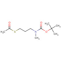 114326-15-7 S-[3-[methyl-[(2-methylpropan-2-yl)oxycarbonyl]amino]propyl] ethanethioate chemical structure