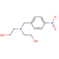 99982-60-2 2-[2-hydroxyethyl-[(4-nitrophenyl)methyl]amino]ethanol chemical structure