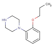 54013-90-0 1-(2-propoxyphenyl)piperazine chemical structure