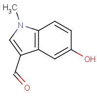 918132-67-9 5-hydroxy-1-methylindole-3-carbaldehyde chemical structure