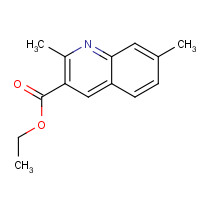 892874-65-6 ethyl 2,7-dimethylquinoline-3-carboxylate chemical structure