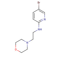 364794-56-9 5-bromo-N-(2-morpholin-4-ylethyl)pyridin-2-amine chemical structure