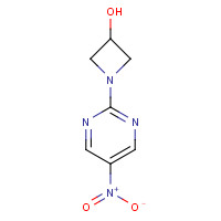 1339167-96-2 1-(5-nitropyrimidin-2-yl)azetidin-3-ol chemical structure